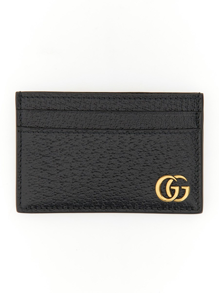 GUCCI PORTACARTE GG MARMONT IN PELLE