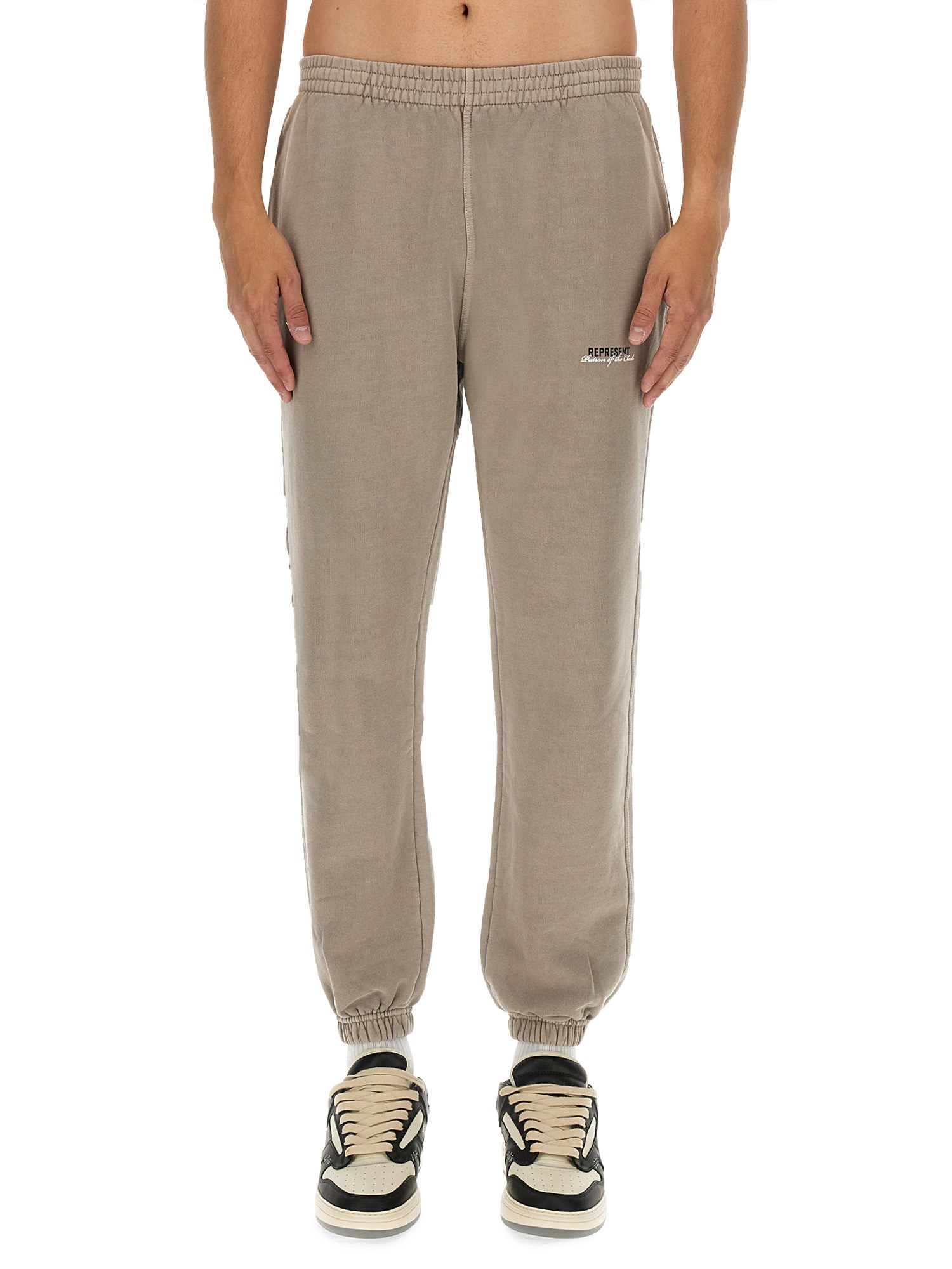 Shop Represent "patron Of The Club" Pants In Grey