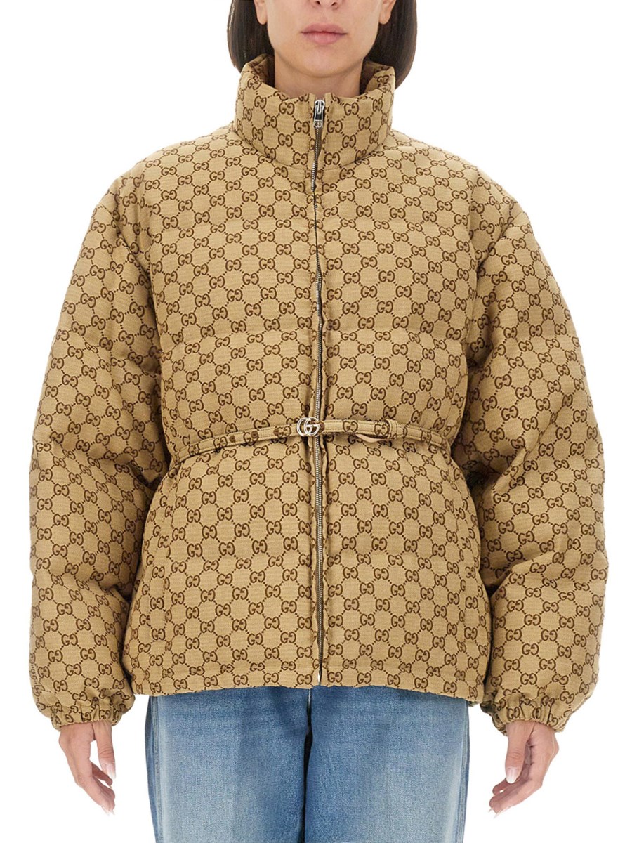 GUCCI BOMBER IN TESSUTO GG