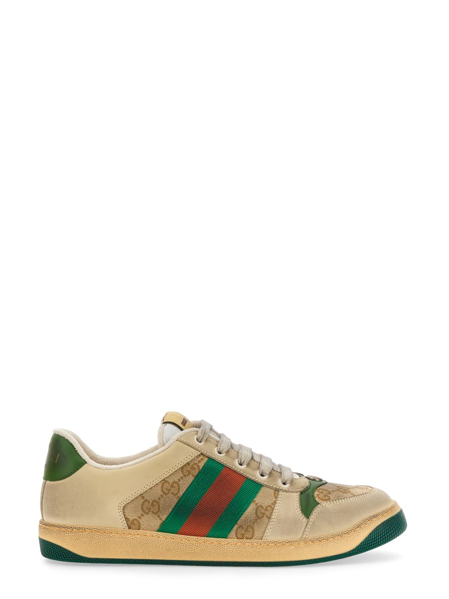 GUCCI SNEAKER SCREENER GG IN PELLE