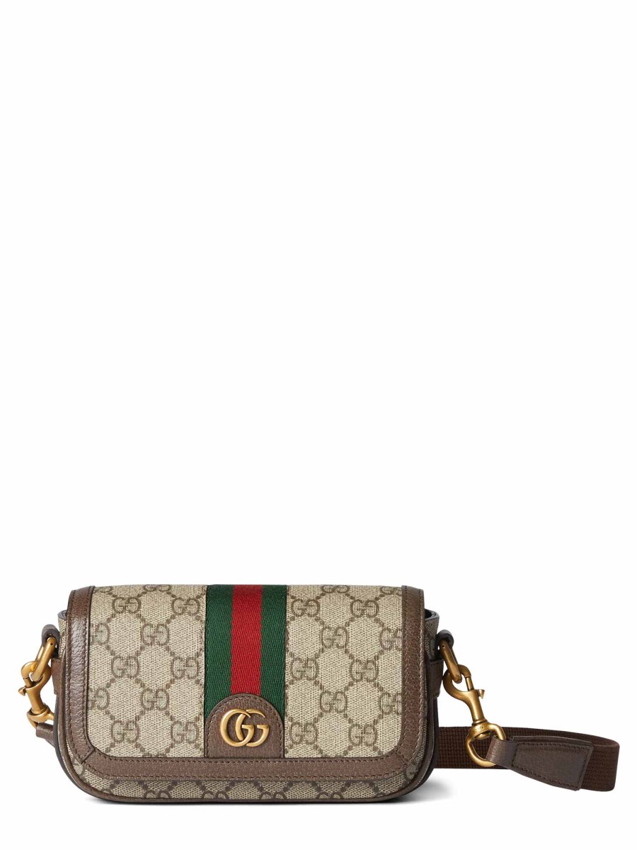 GUCCI BORSA A SPALLA "OPHIDIA" MINI