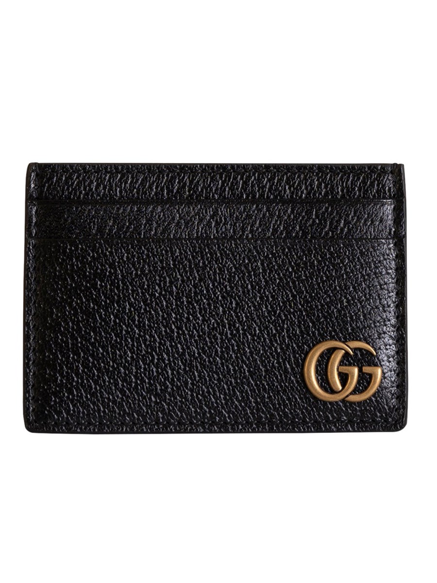 GUCCI FERMASOLDI GG MARMONT IN PELLE