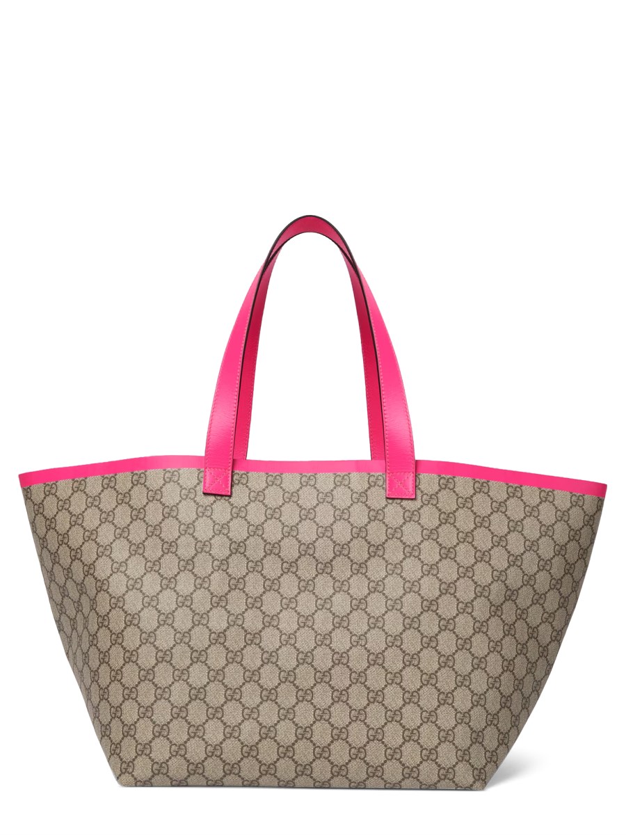 GUCCI BORSA SHOPPING "TOTISSIMA" LARGE IN TESSUTO GG