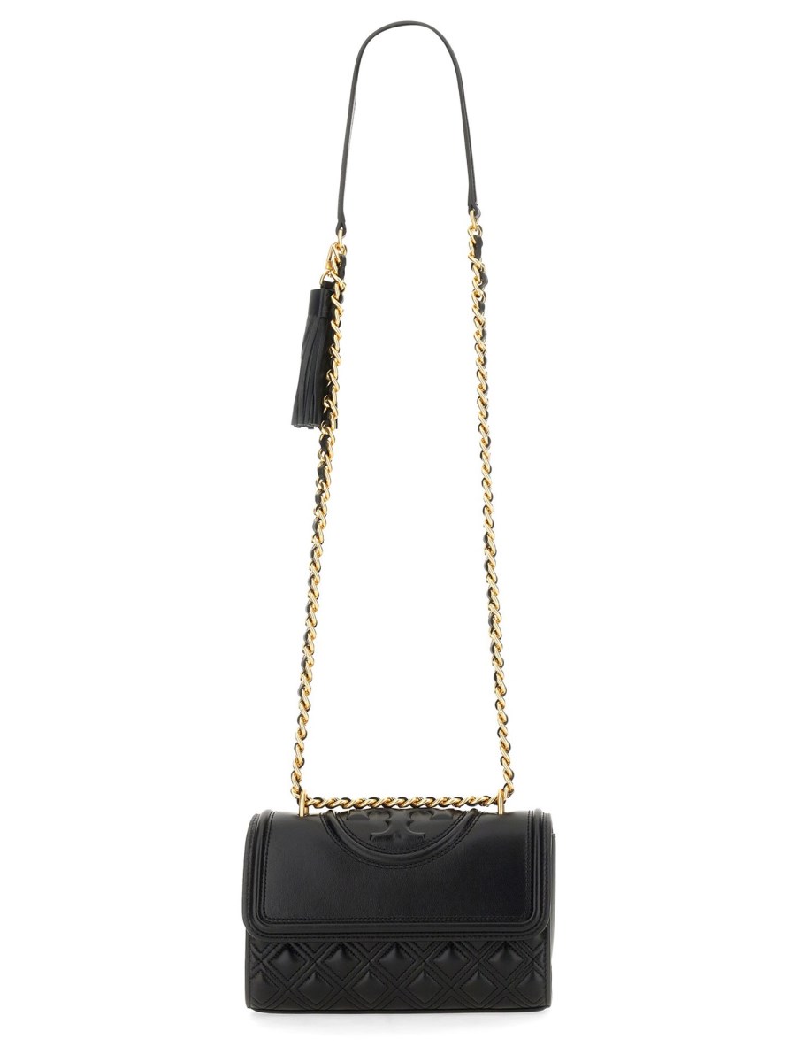 TORY BURCH BORSA A TRACOLLA FLEMING IN PELLE