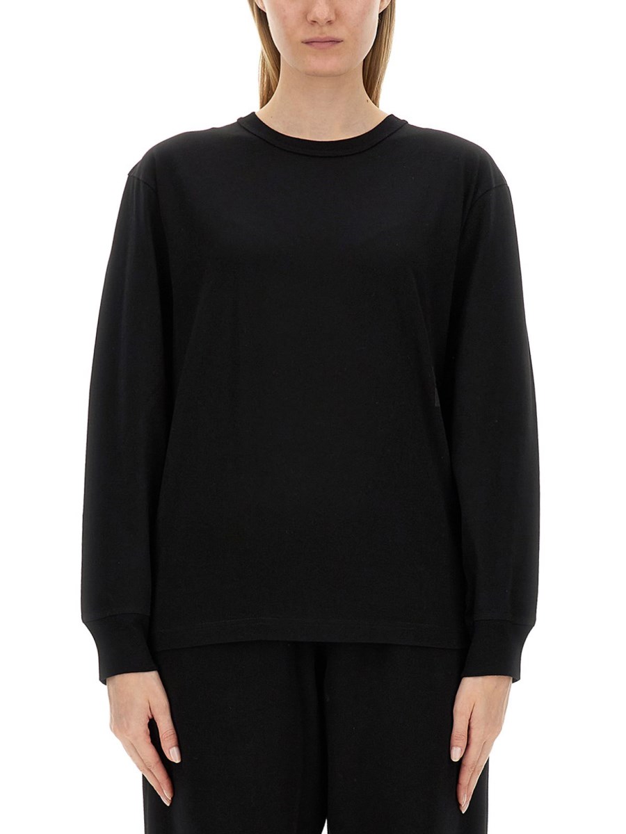 ALEXANDERWANG.T T-SHIRT CON LOGO IN JERSEY DI COTONE