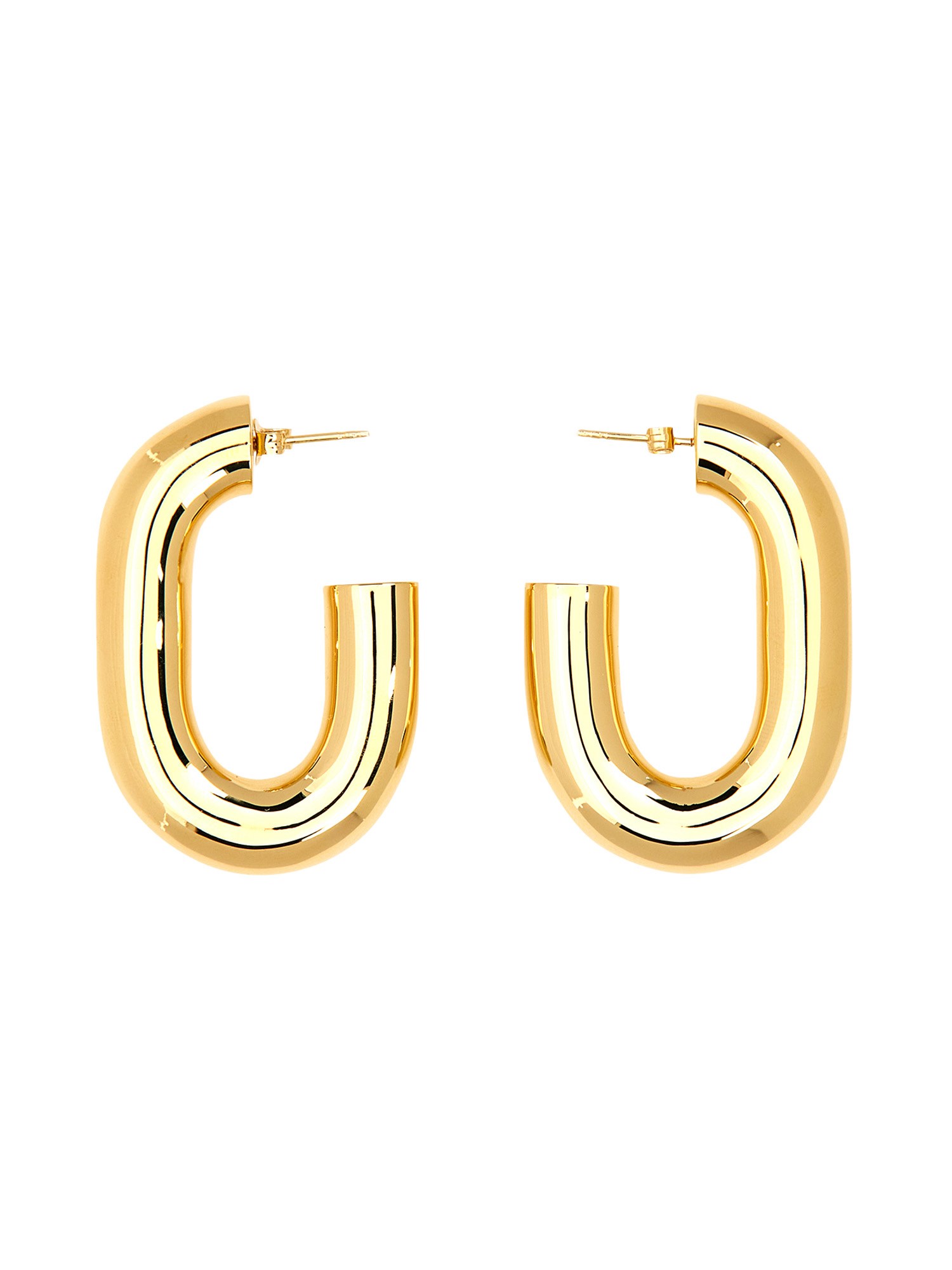 Shop Rabanne Earring Xl Link In Gold