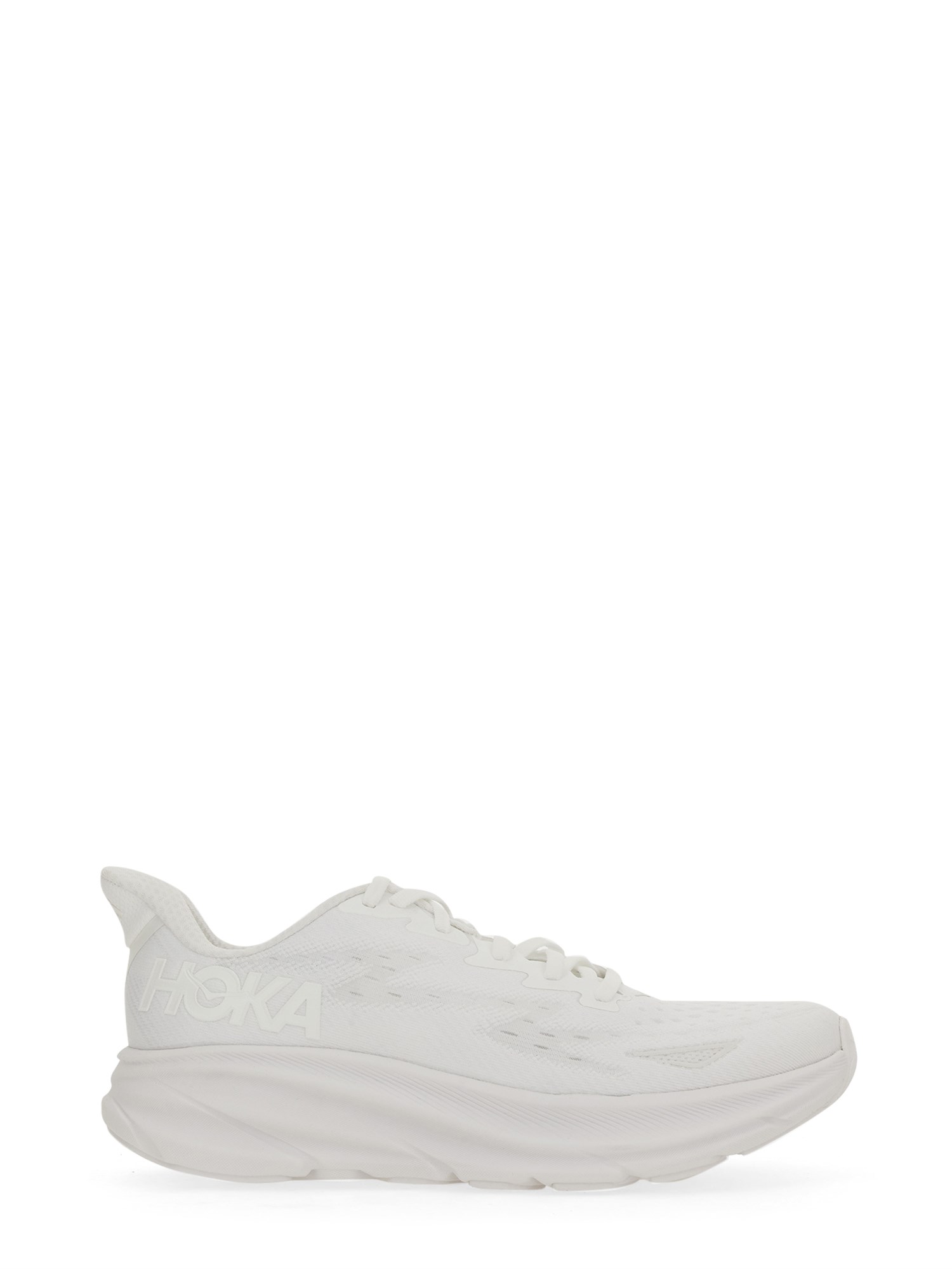 Shop Hoka One One "clifton 9" Sneaker In White