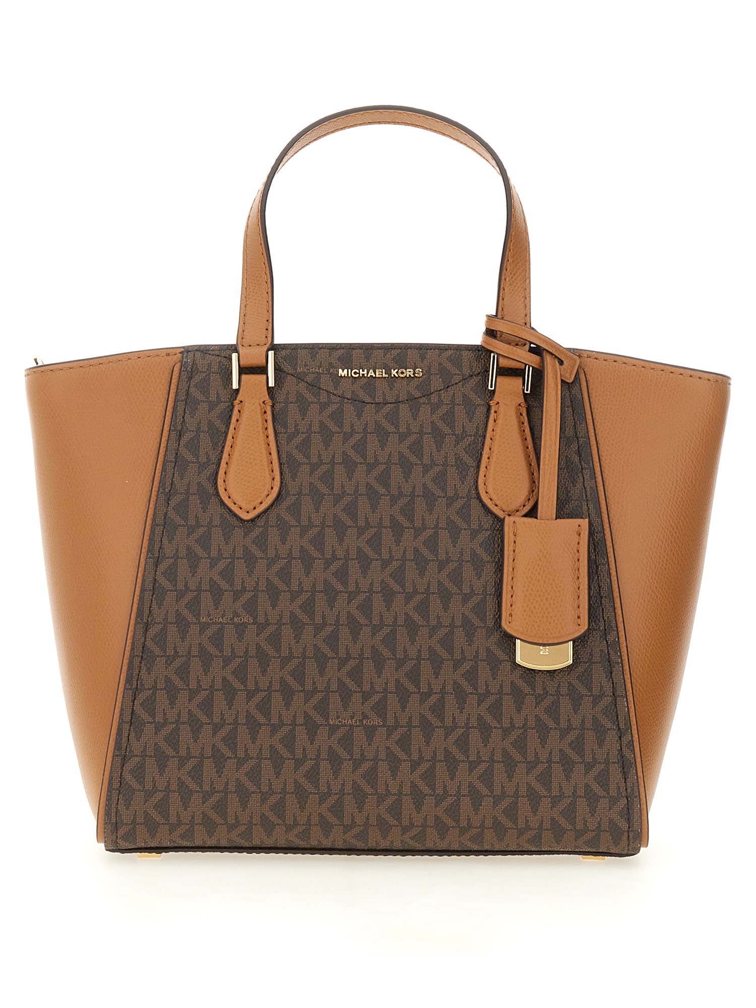 Shop Michael Michael Kors Bag "taryn" In Brown