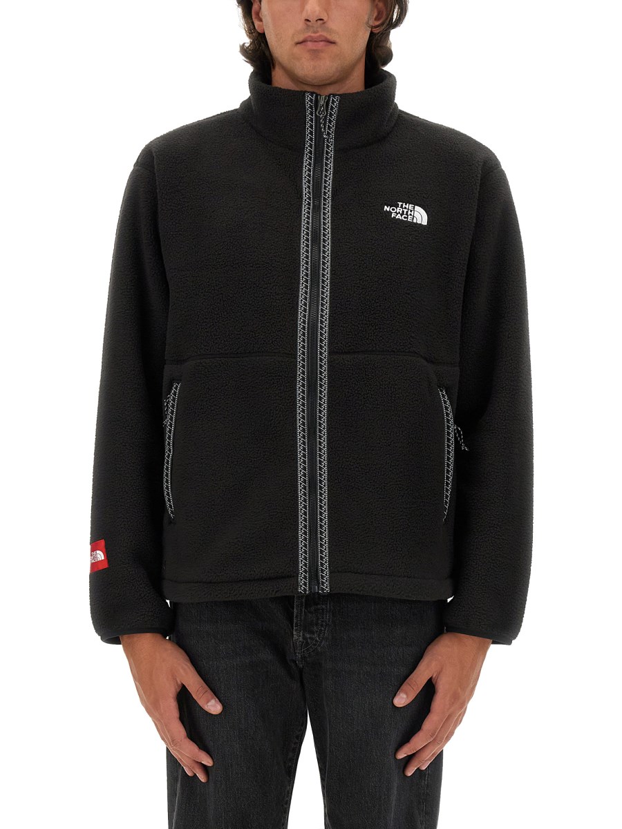 THE NORTH FACE GIACCA CON ZIP E LOGO