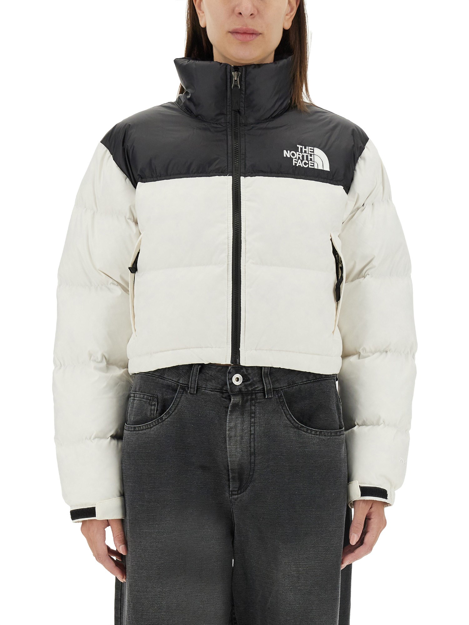 Shop The North Face Jacket With Logo In White