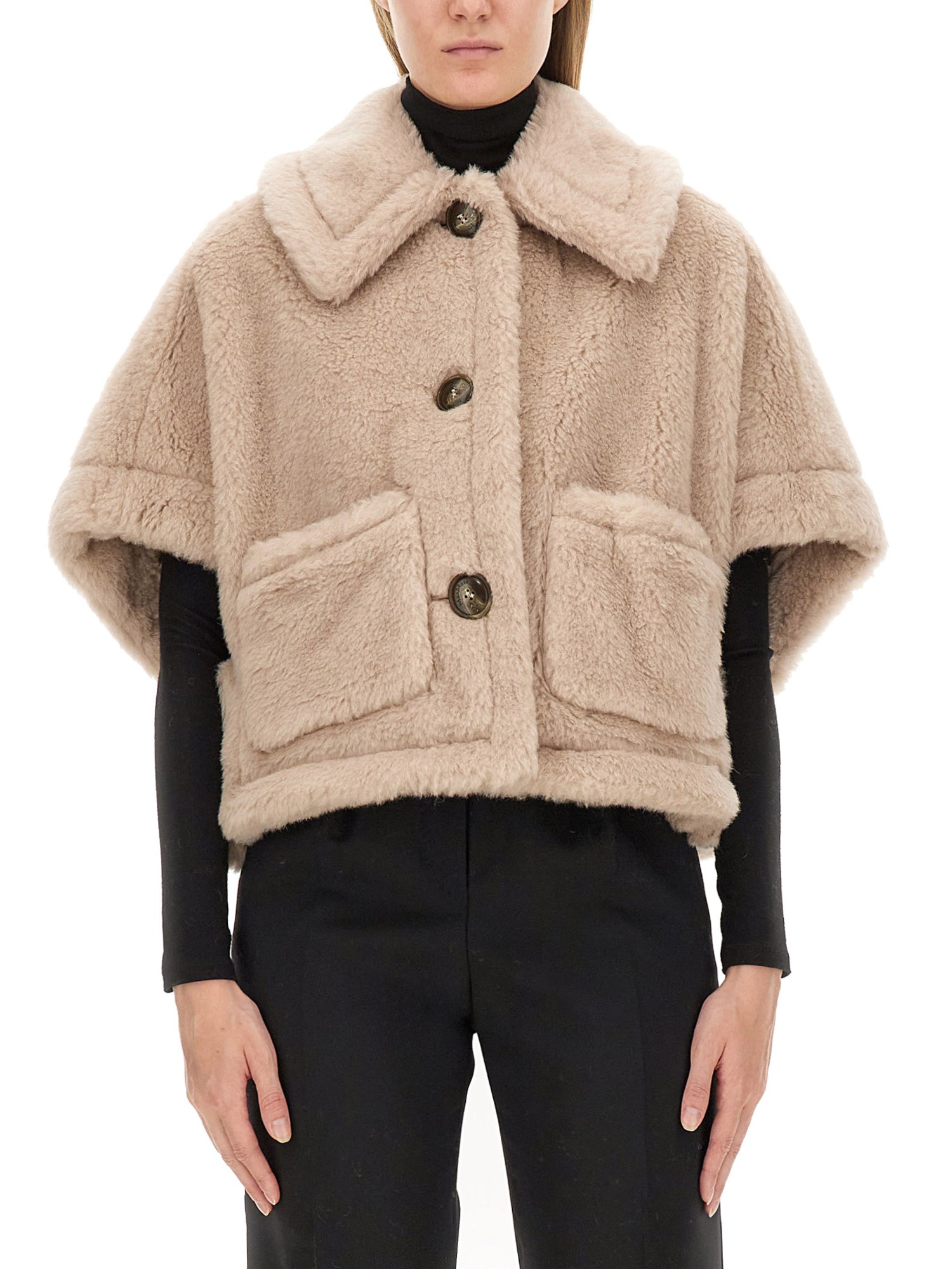 Shop Max Mara "newterzo1" Jacket In Beige