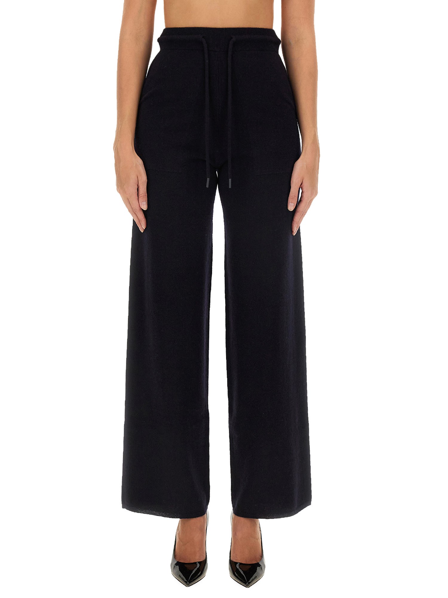 Shop Max Mara Pants "rino" In Blue