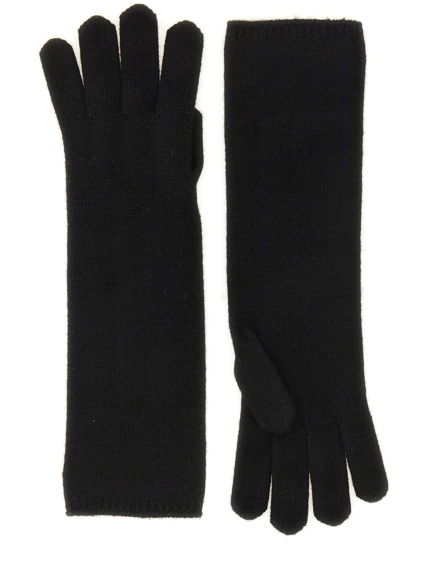 Shop Max Mara "hauling" Gloves In Black