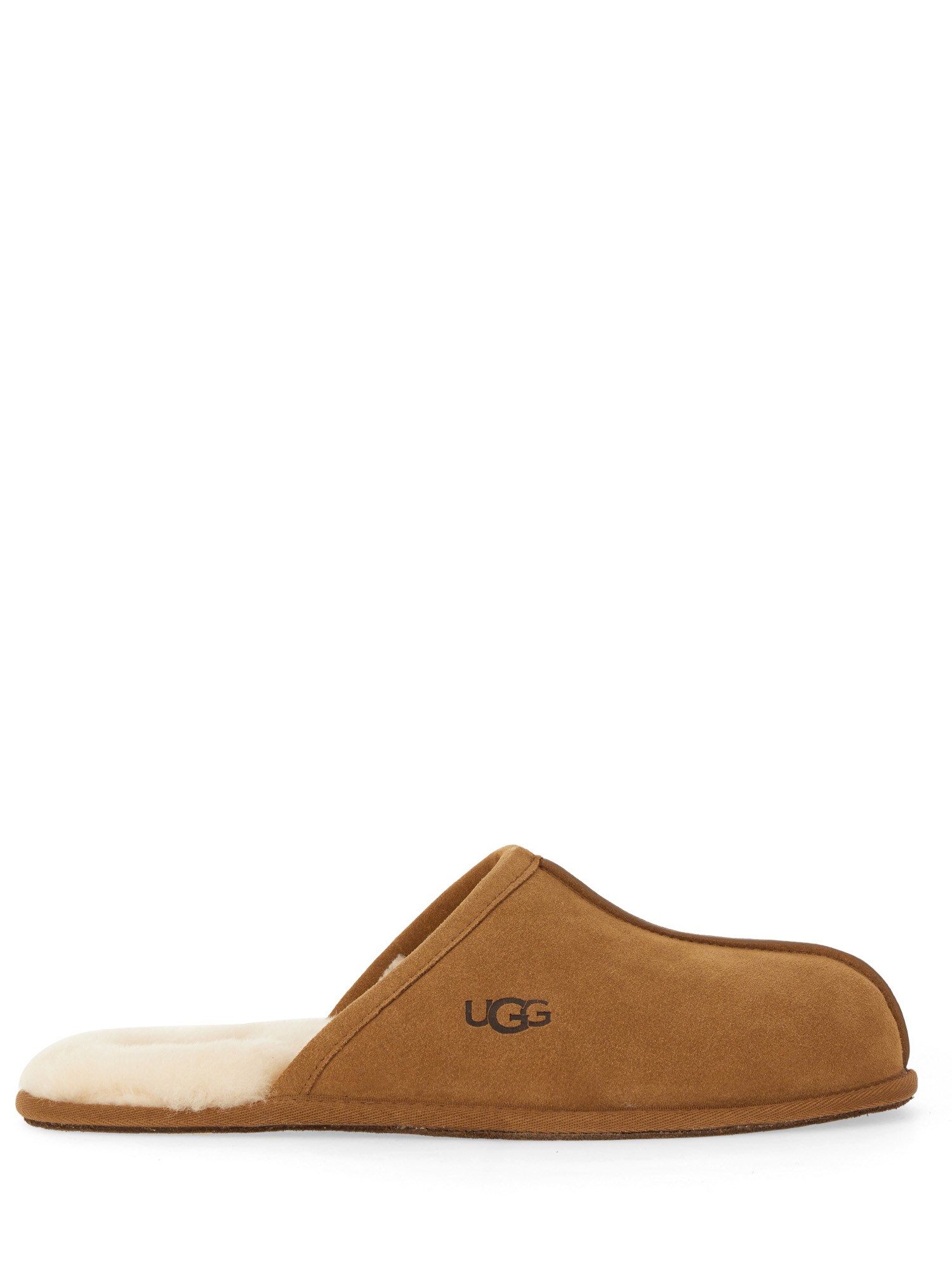 Shop Ugg Slippers "scuff" In Brown