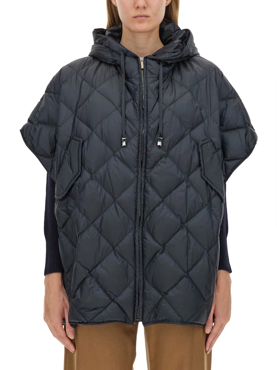 S MAX MARA GILET TRAPUNTATO "TREMAN THE CUBE"