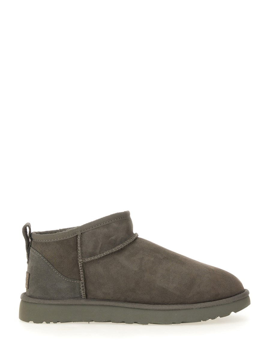 UGG STIVALE CLASSIC ULTRA MINI IN PELLE