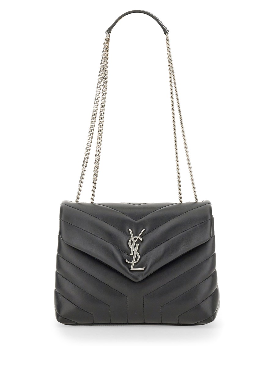 SAINT LAURENT BORSA LOULOU SMALL IN PELLE TRAPUNTATA