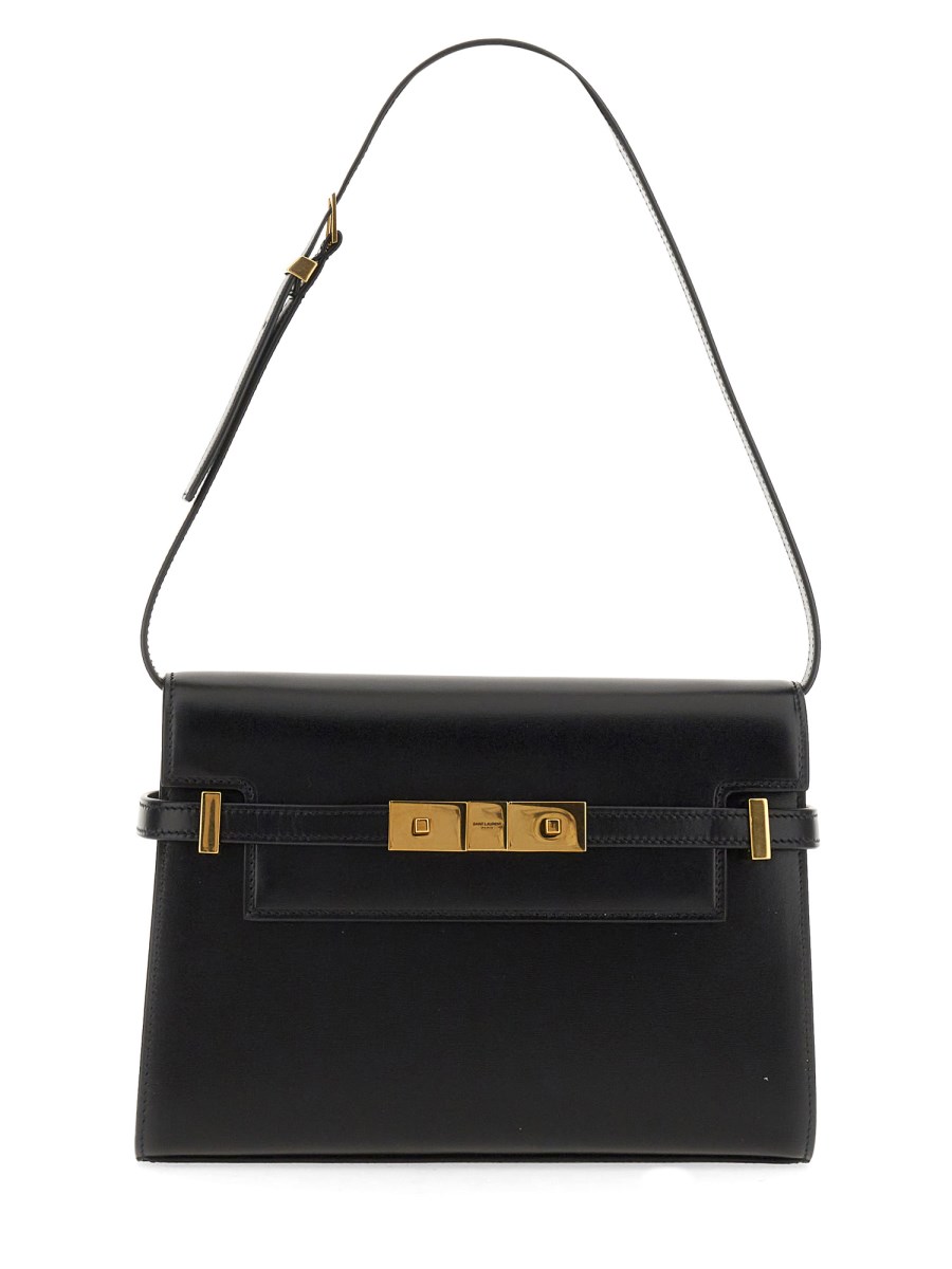 SAINT LAURENT BORSA MANHATTAN SMALL IN PELLE