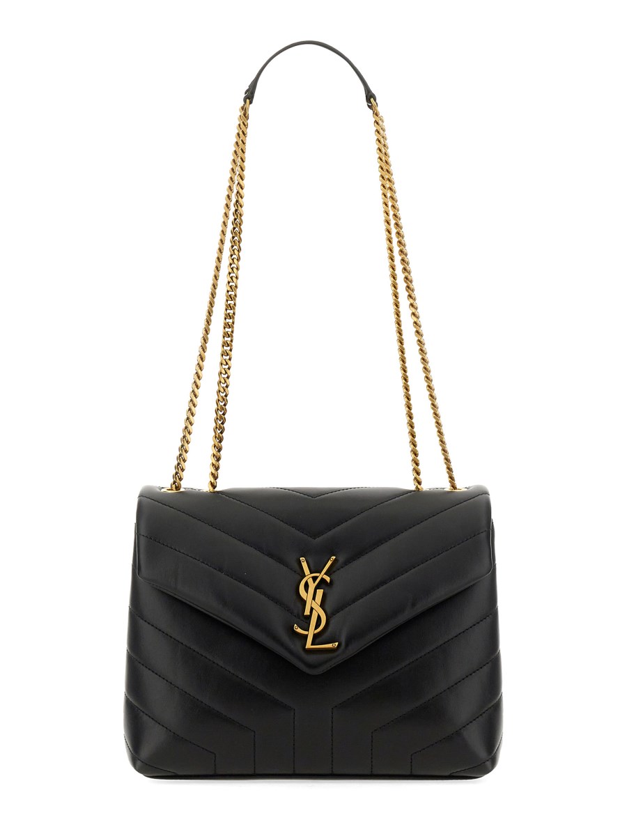 SAINT LAURENT BORSA LOULOU SMALL IN PELLE