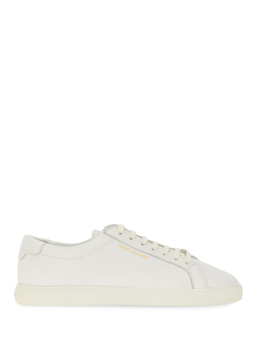 SAINT LAURENT SNEAKERS BASSE ANDY IN PELLE