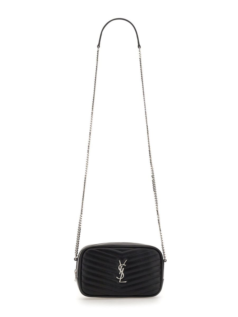 SAINT LAURENT BORSA "LOU" MINI IN PELLE TRAPUNTATA