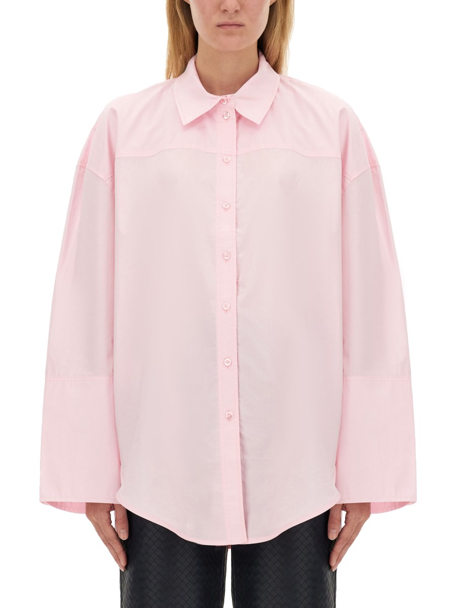 ROTATE BIRGER CHRISTENSEN CAMICIA OVERSIZE IN COTONE