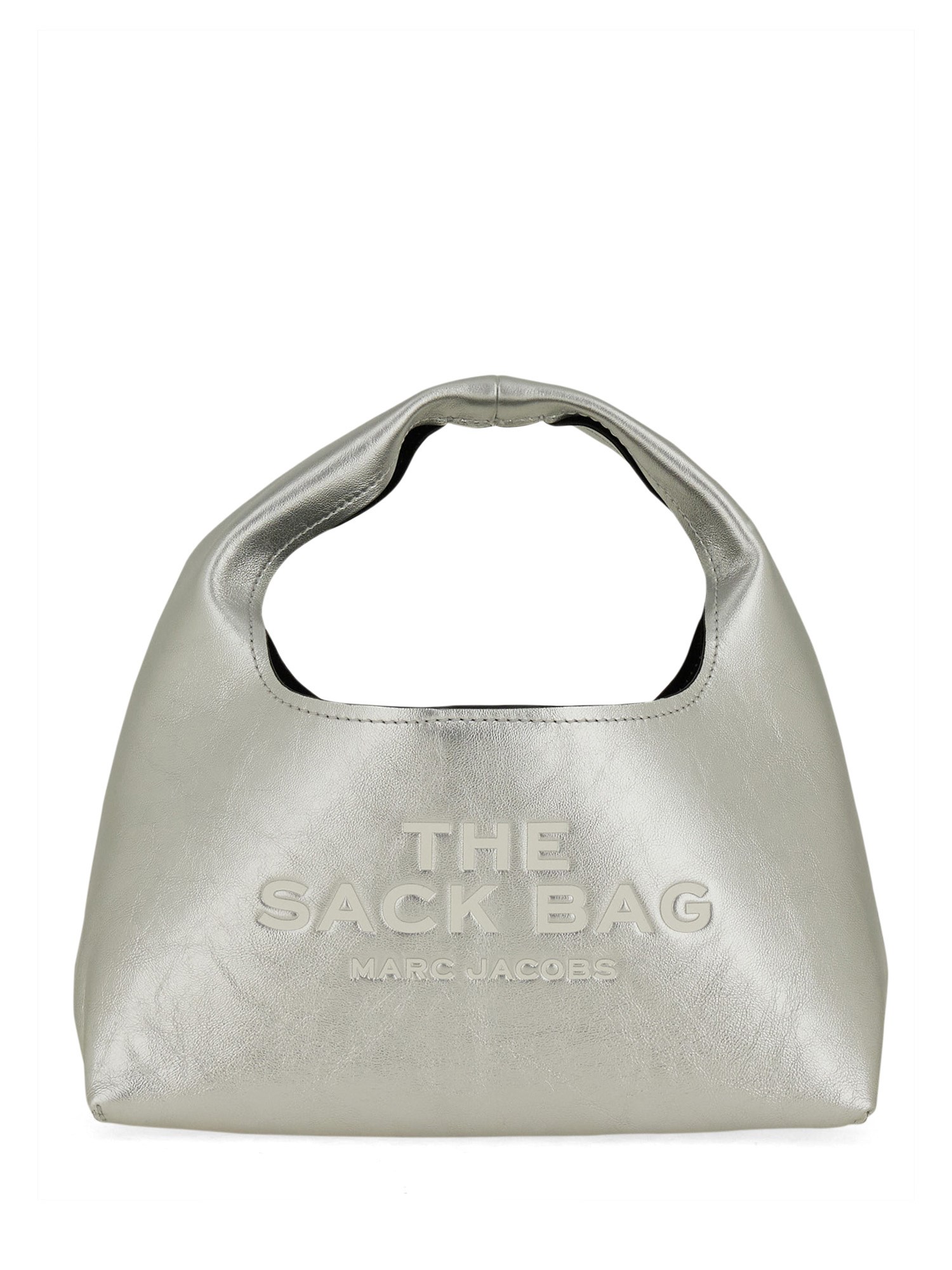 Marc Jacobs "the Sack" Mini Bag In Silver