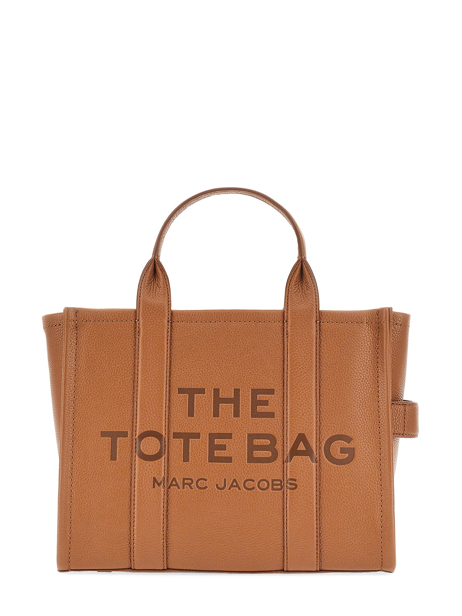 Shop Marc Jacobs The Tote Medium Bag In Buff