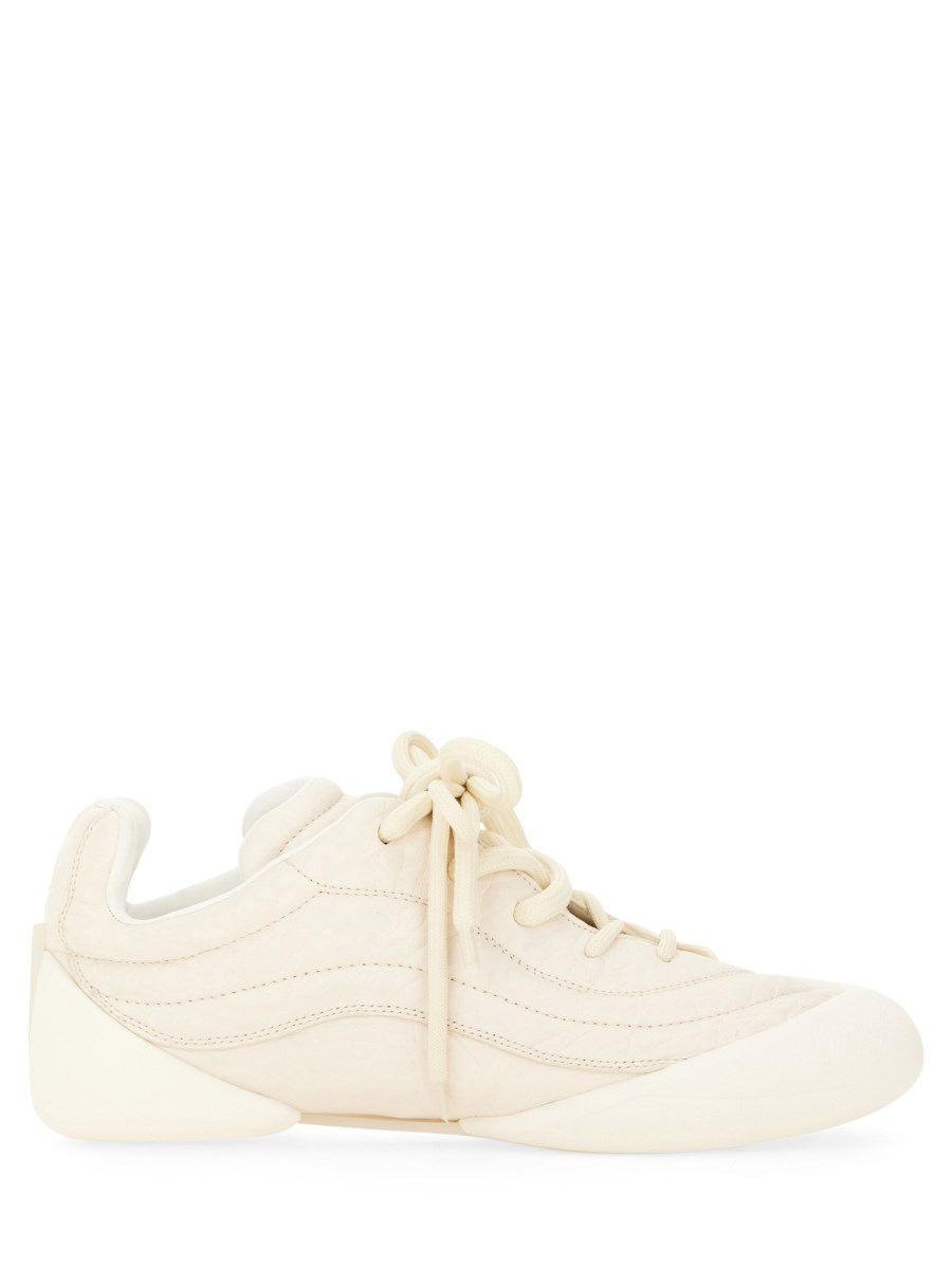 ALEXANDER McQUEEN SNEAKER FLEXION IN PELLE