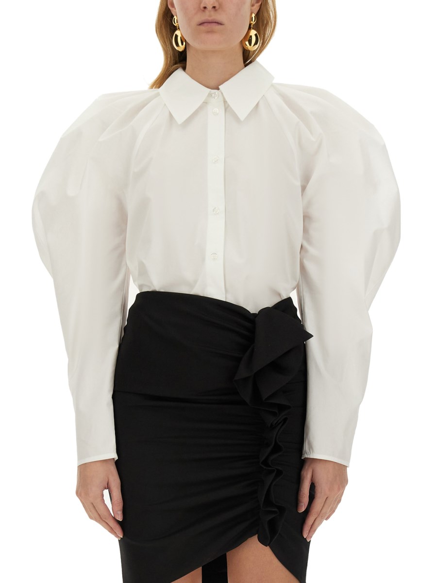 NINA RICCI CAMICIA "HALTER" CON FIOCCO