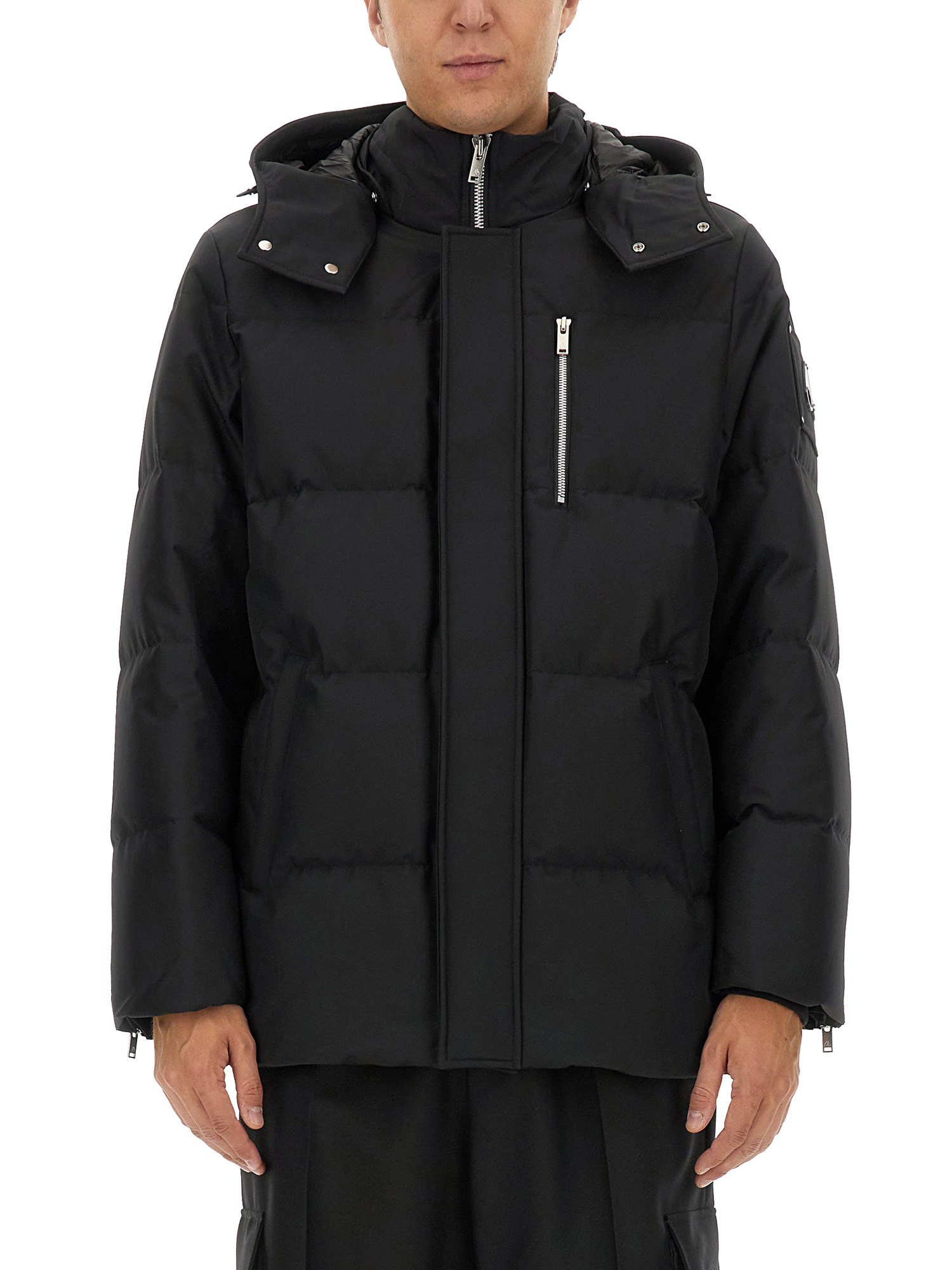 Moose Knuckles "cloud 3q" Jacket In Black