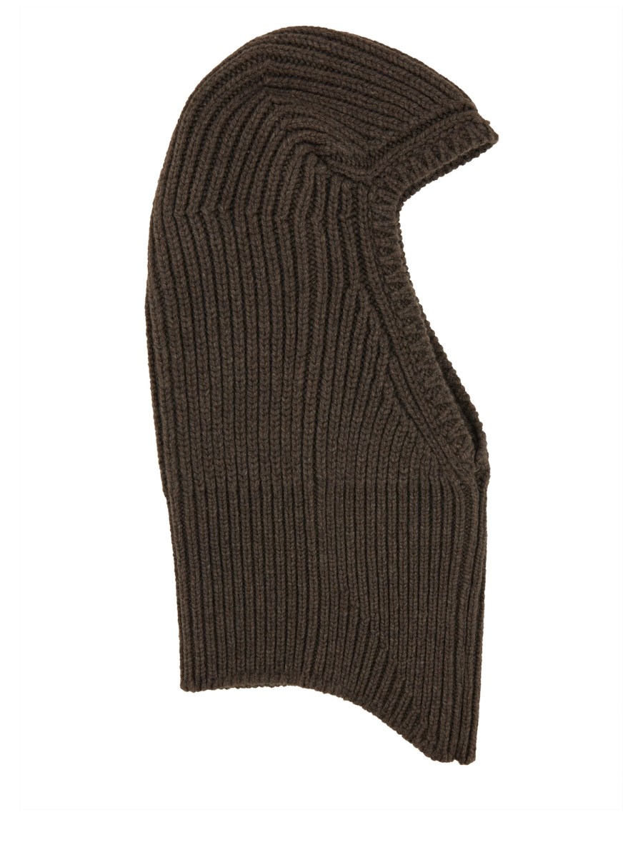 RICK OWENS - KNITTED BALACLAVA - Eleonora Bonucci