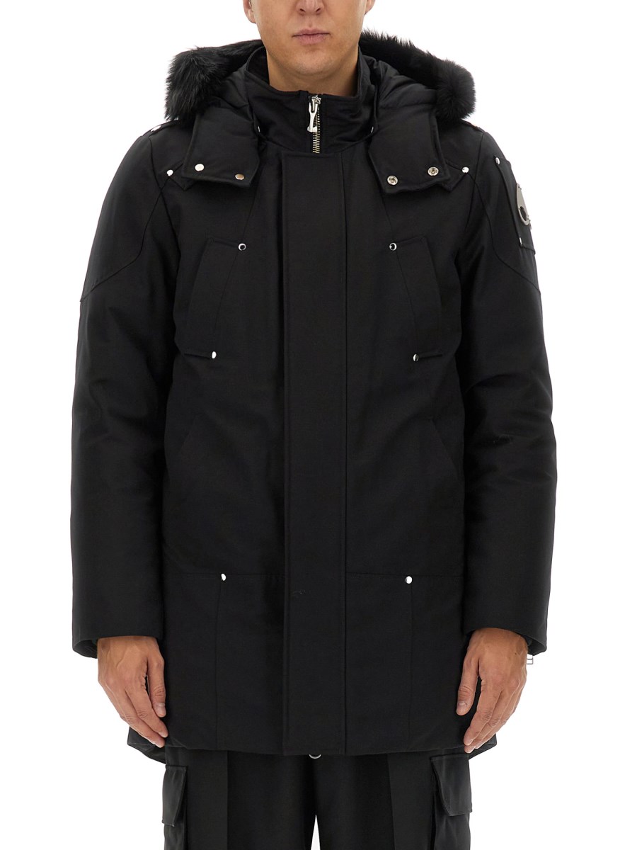 MOOSE KNUCKLES PARKA CON CAPPUCCIO IN SHEARLING