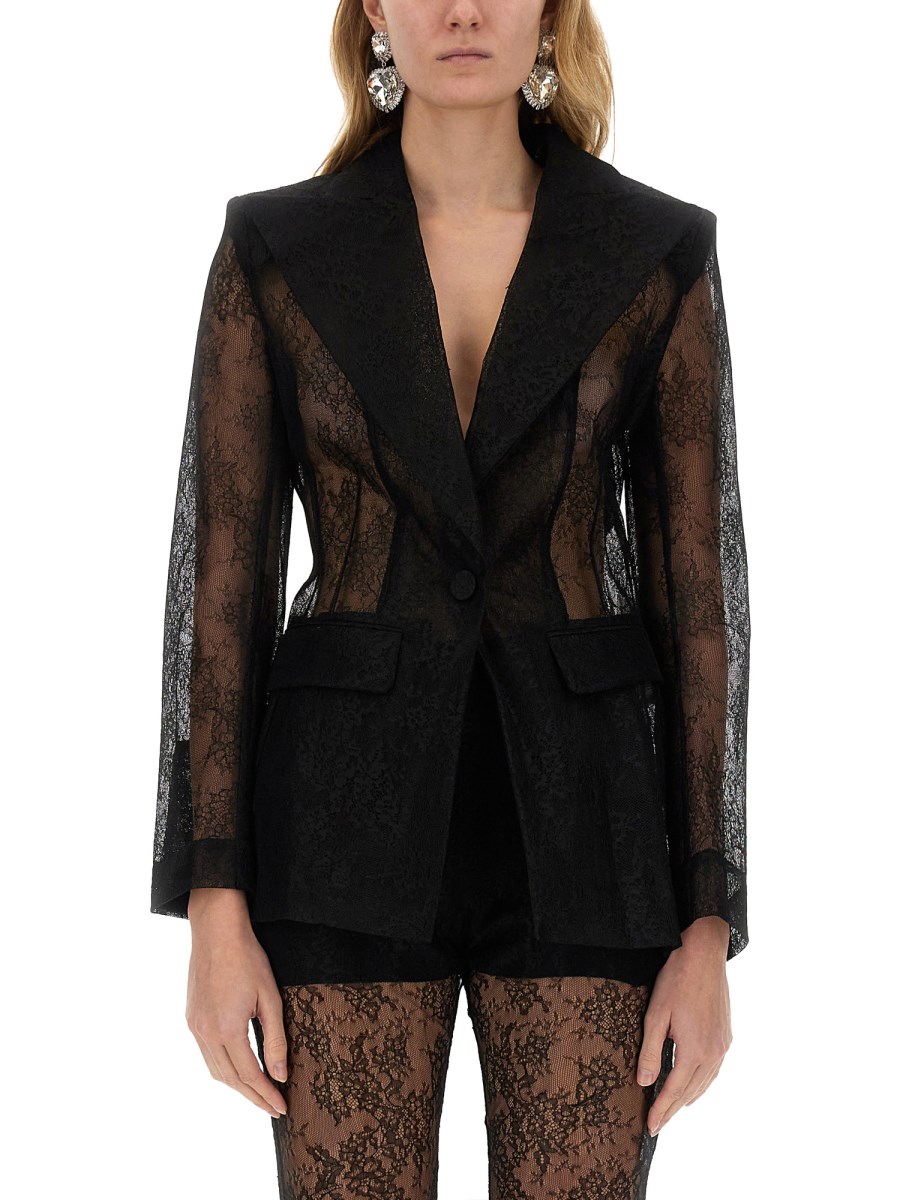 NINA RICCI BLAZER IN PIZZO CHANTILLY