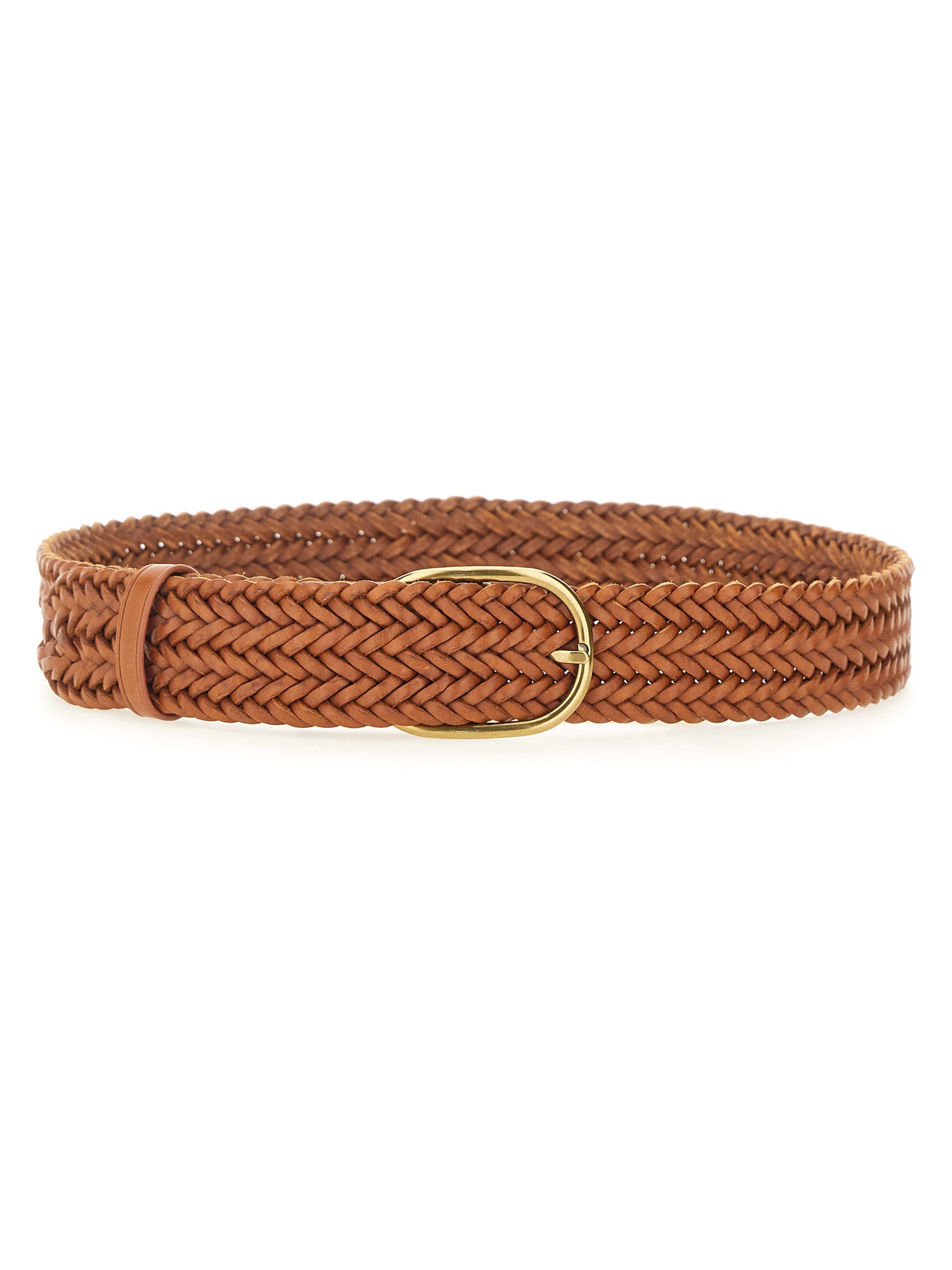 Shop Dragon Diffusion Leather Belt In Beige