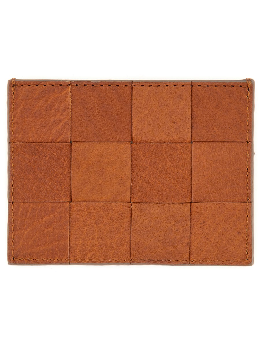 カードケース・名刺入れ Dragon Diffusion SS25 CHECK CARD HOLDER (8017 TAN) DRAGON DIFFUSION - LEATHER 