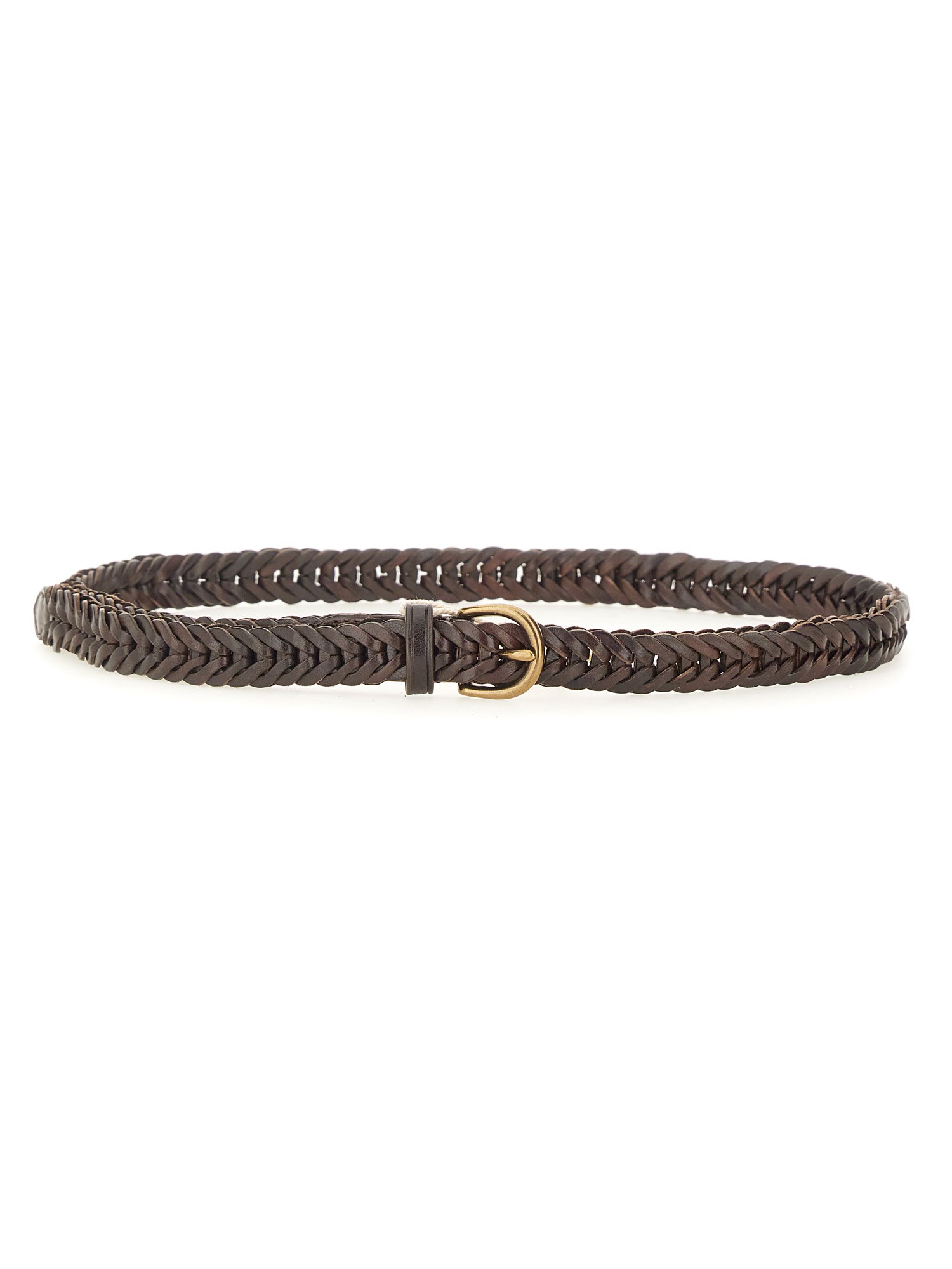 Shop Dragon Diffusion Leather Belt In Brown