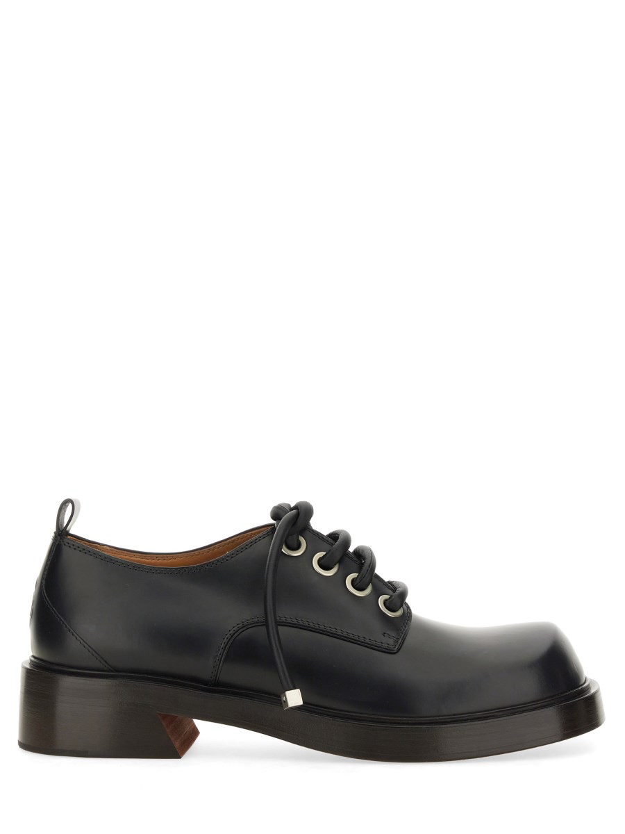 ALEXANDER McQUEEN SCARPA DERBY IN PELLE