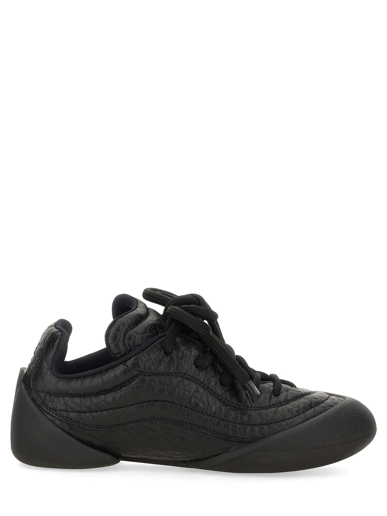 Shop Alexander Mcqueen Flexion Sneaker In Black