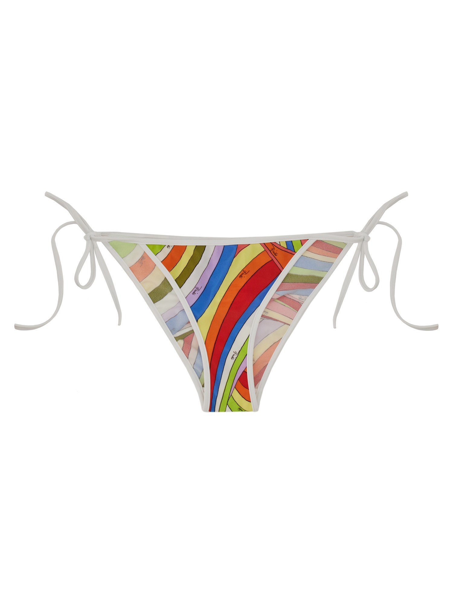 Shop Pucci Bikini Briefs In Multicolour