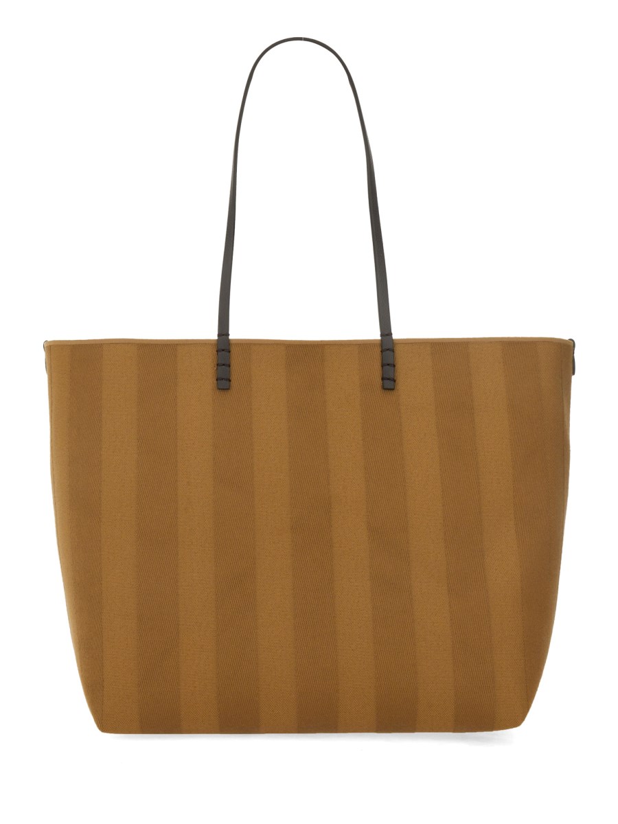 BORSA SHOPPER IN VELLUTO FF JACQUARD