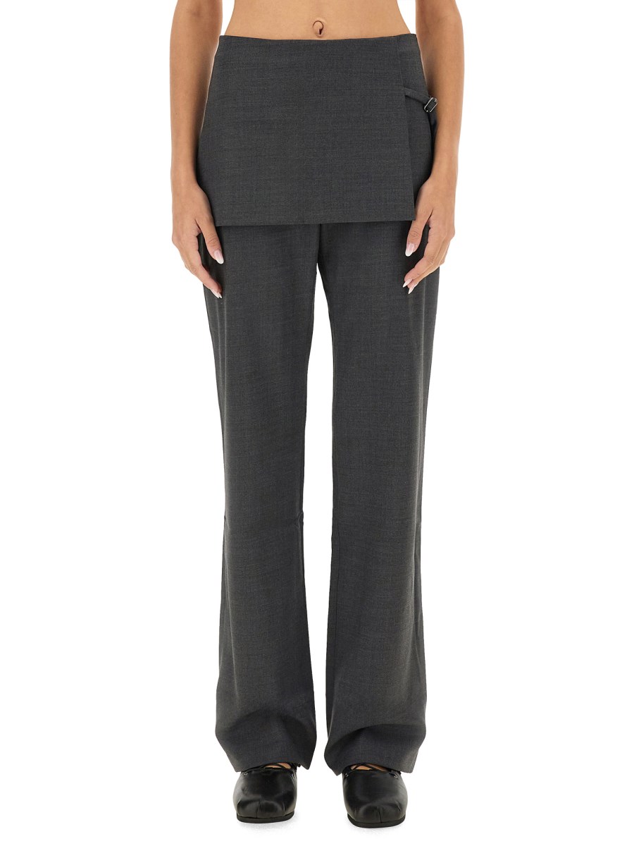 paloma wool パンツ PALOMA WOOL - PANTS WITH MINISKIRT - Eleonora Bonucci