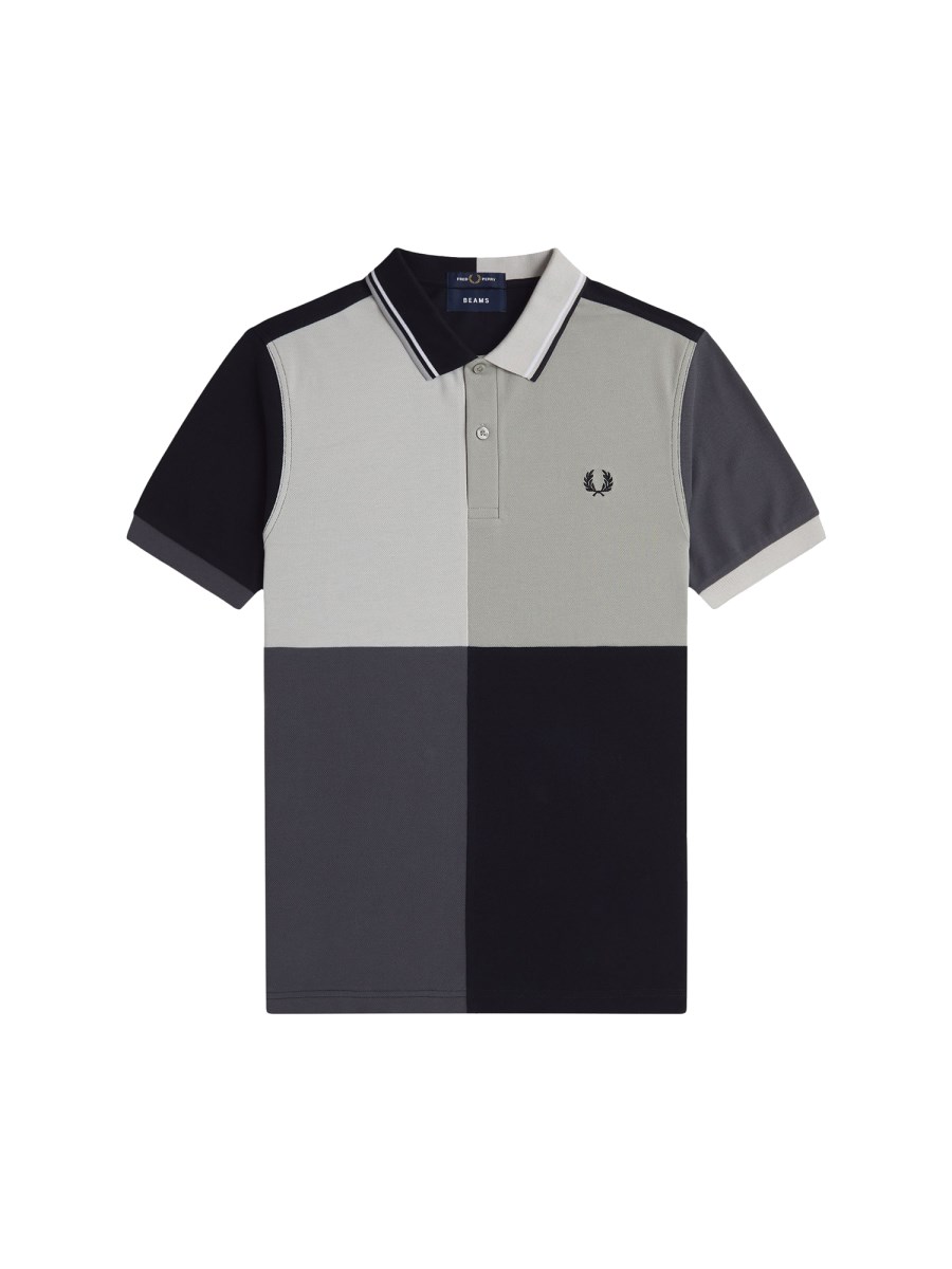 FRED PERRY X BEAMS - POLO IN COTONE CON LOGO - Eleonora Bonucci