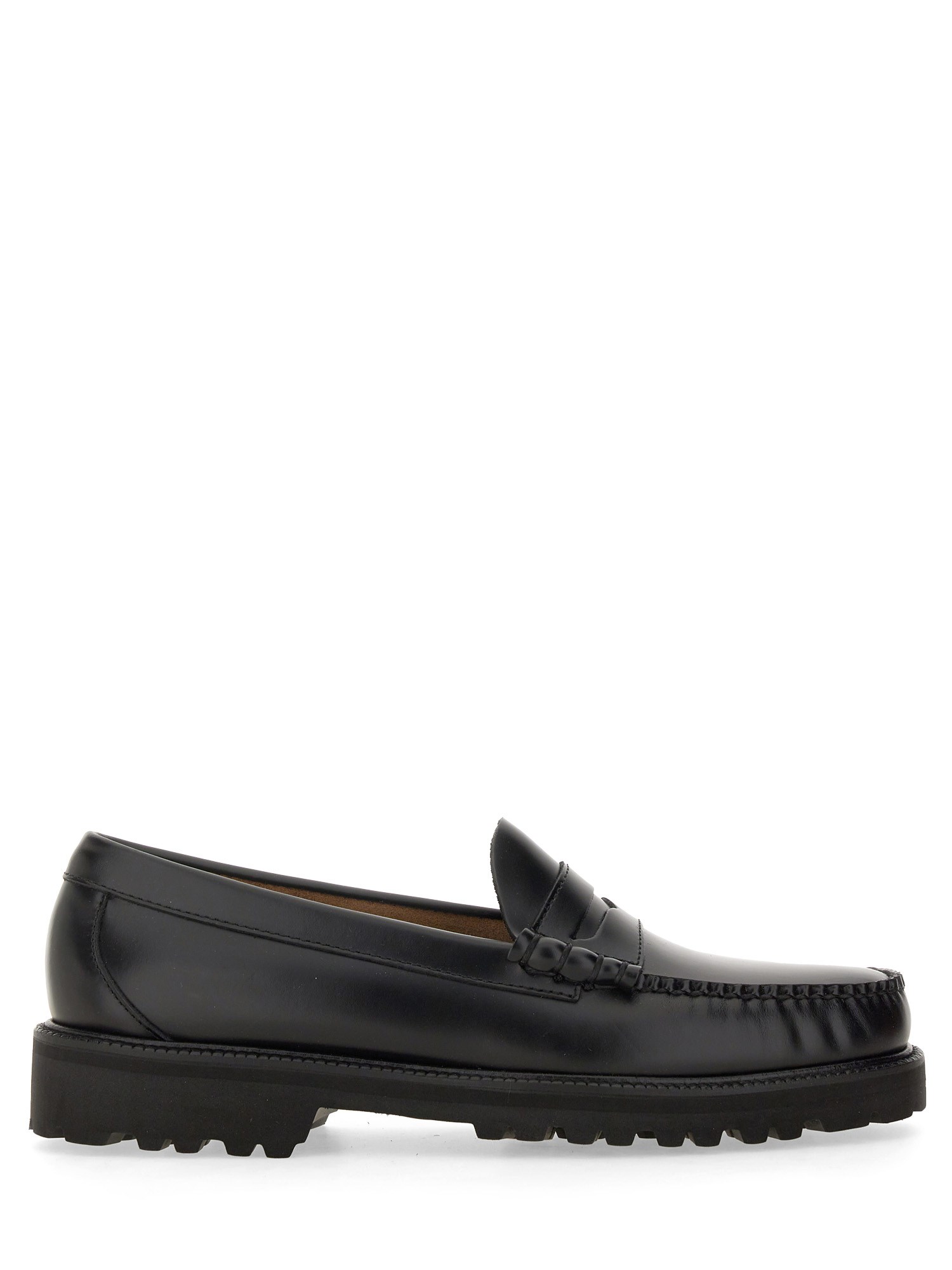 Shop Gh Bass G. H. Bass Moccasin Weejun 90s In Black