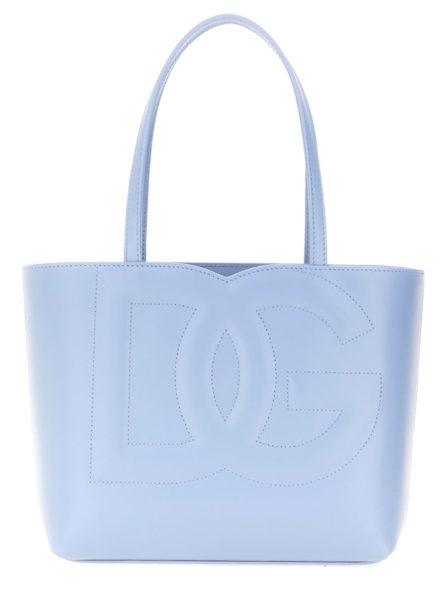 DOLCE & GABBANA BORSA SHOPPING PICCOLA CON LOGO