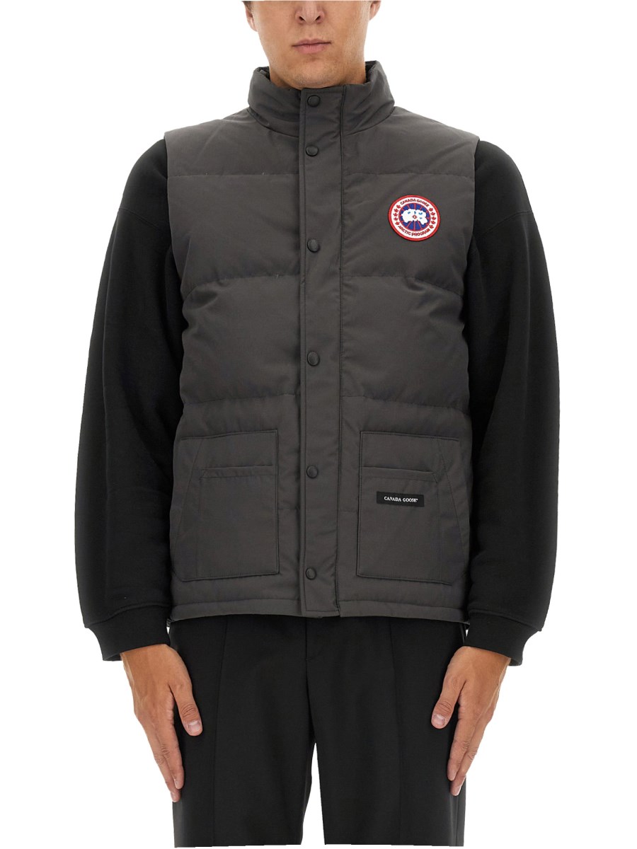 GILET PIUMINO CON LOGO