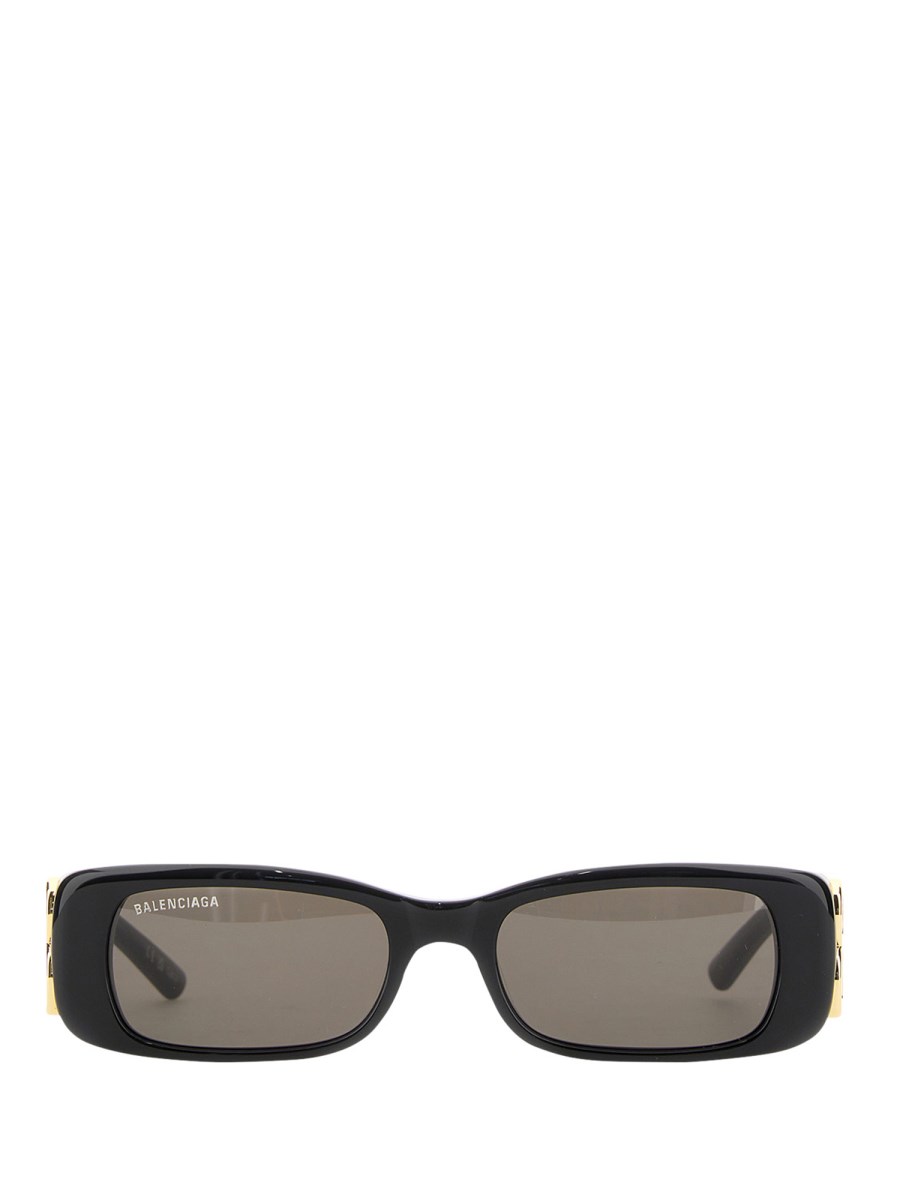 【BALENCIAGA】Dynasty Rectangle サングラス ブラウン Balenciaga Eyewear Dynasty サングラス | ブラウン | FARFETCH JP