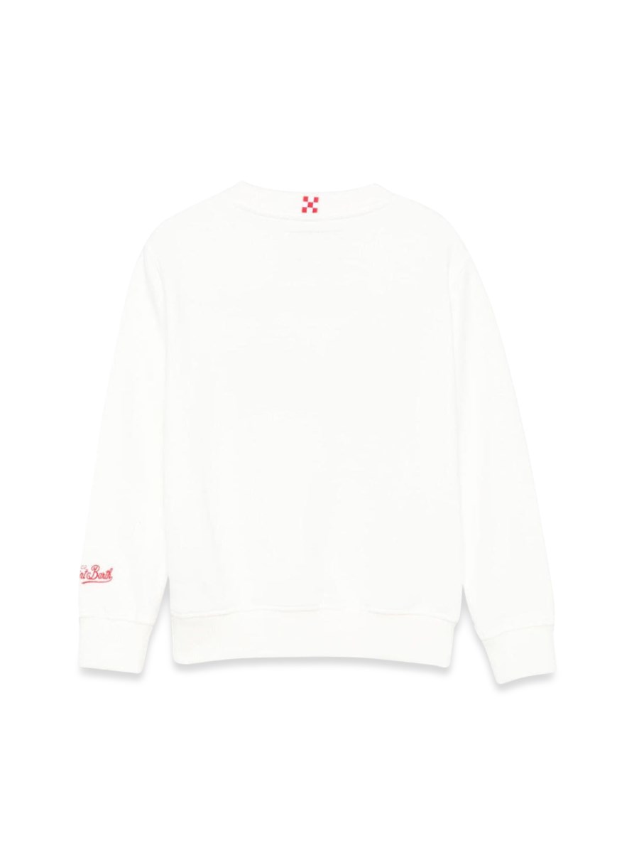 round-neck sweatshirt