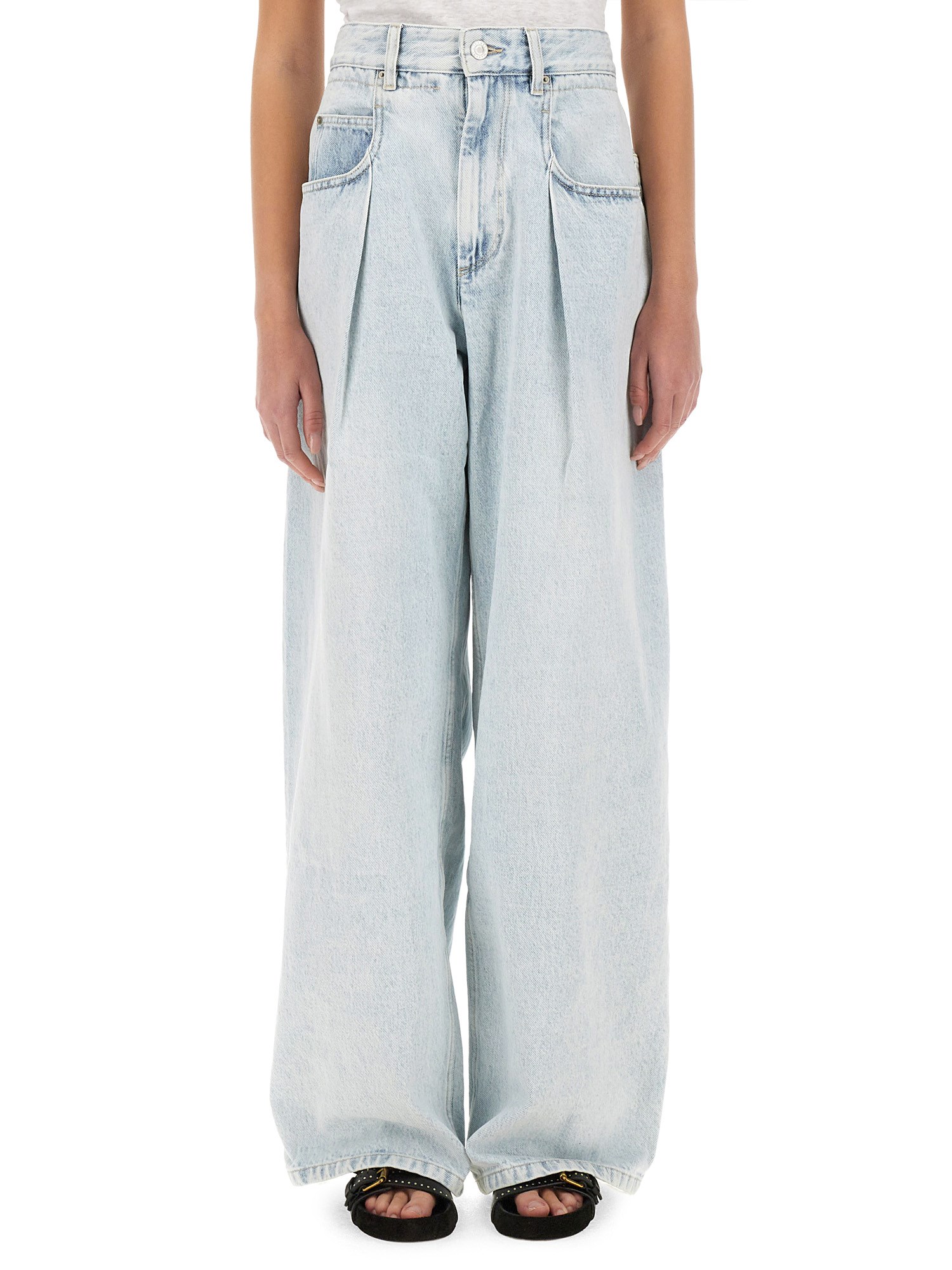 Isabel Marant Étoile "rachelle" Jeans In Denim