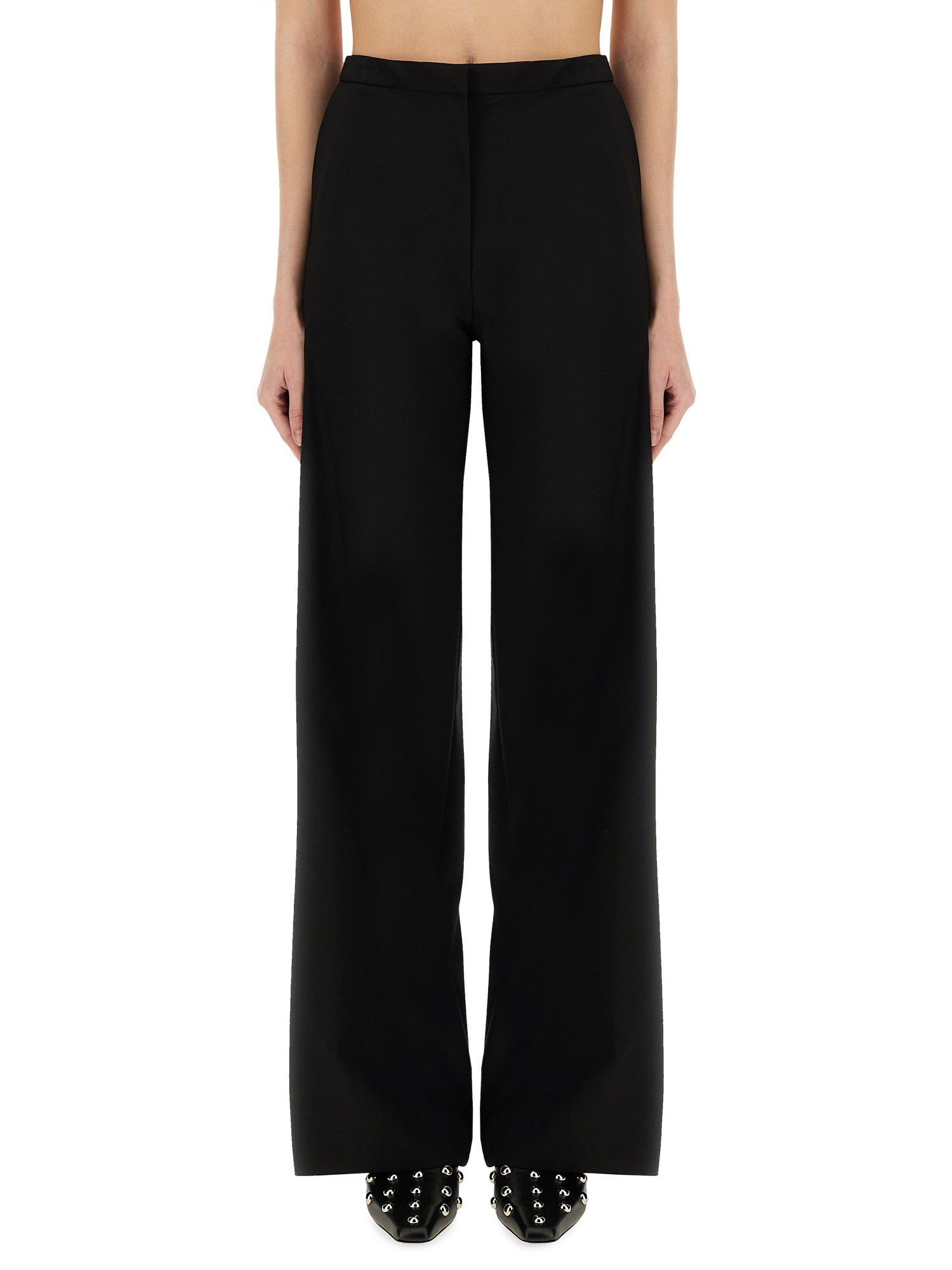 Shop Pt Torino Pants "diana" In Black